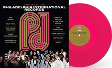 The Best Of Philadelphia International Records -Hot Pink Vinyl LP VG+ Sleeve