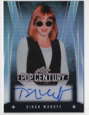 Dinah Manoff 2025 Leaf Metal Pop Century Autograph Card Auto Grease /7