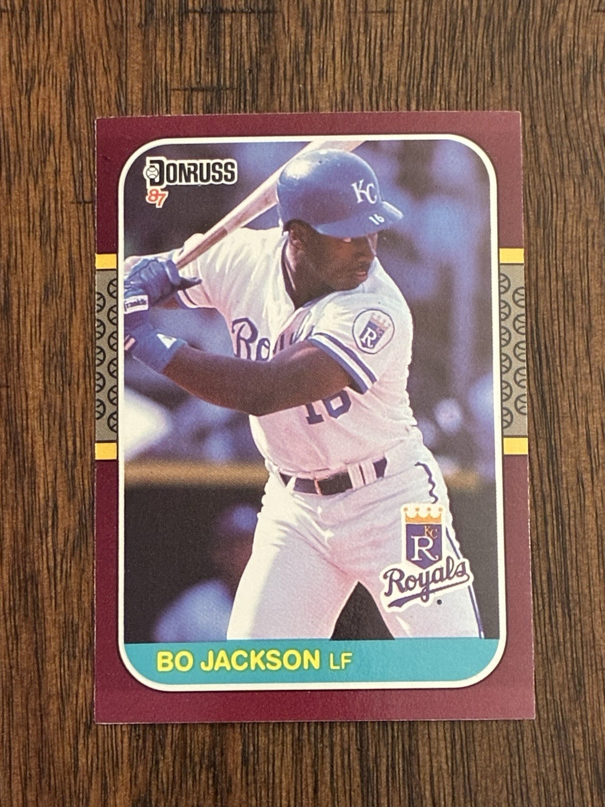 1987 Donruss Opening Day Bo Jackson #205 (RC) Kansas City Royals NM-MT