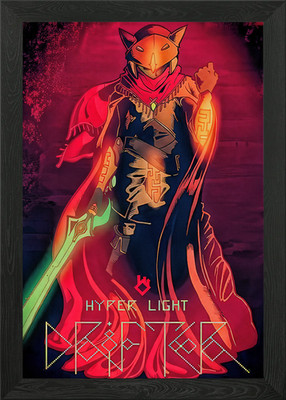 Hyper Light Drifter Game Art gerahmtes Wandbild Poster Leinwanddruck Bild