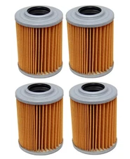 Factory Spec brand Oil Filters - 4 Pack for Aprilia RSV 1000 RST 1000 SL1000
