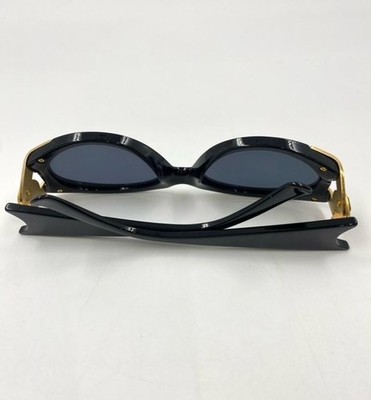 Gianni Versace Sunglasses MOD 423 COL 852 Black Gold Medusa