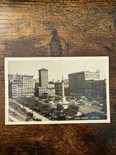 Vintage Union Square San Francisco, California Postcard