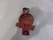 Nice Old Veedol License Plate Topperred One..