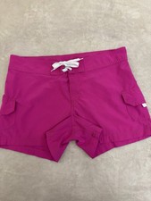 KANU SURF UPF 50 Woman Pink Beach Water Swim Shorts Size 8