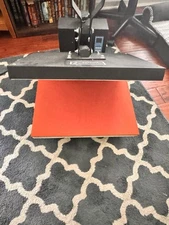 VEVOR 15x15 Inch Heat Press Machine for Tumbler Press T-Shirts Black