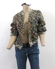 Unbranded Vintage Multicolor Buttonless Cardigan Sweater Size M