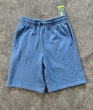DSG - Everyday 10" Heather Blue Loose Fit Fleece Shorts - NEW Size Small
