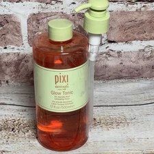 PIXI Skintreats Glow Tonic Pump Exfoliating Toner 5% Glycolic Acid 17oz NEW
