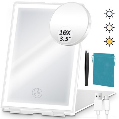 Travel Makeup Mirror with Lights Valentines Day Gifts for Her, Girlfriend, Wi...