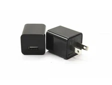 1080P HD Nanny Cam Camera Charger and Black Smart Charger
