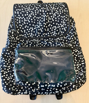 No Boundaries Women's Dome Pocket Backpack Floral With Coin purse 17.5''