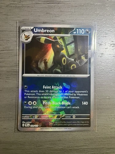 Pokémon TCG Umbreon Masterball Reverse Holo 059/131 English NM