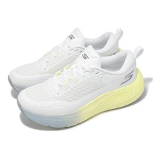 Skechers Go Run Supersonic Max White Light Blue Yellow Women Running 172086-WLBY