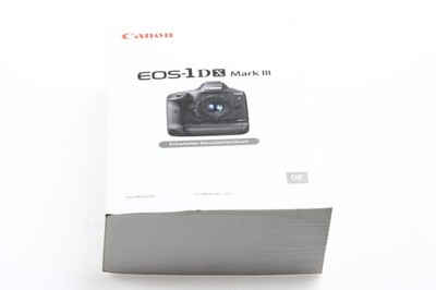 CANON EOS-1 D X Mark III Bedienungsanleitung
