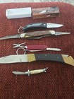 Lot Of 5 Pocket Knifes Frost Cutlery, China, Taiwan, Ect. — photo 9