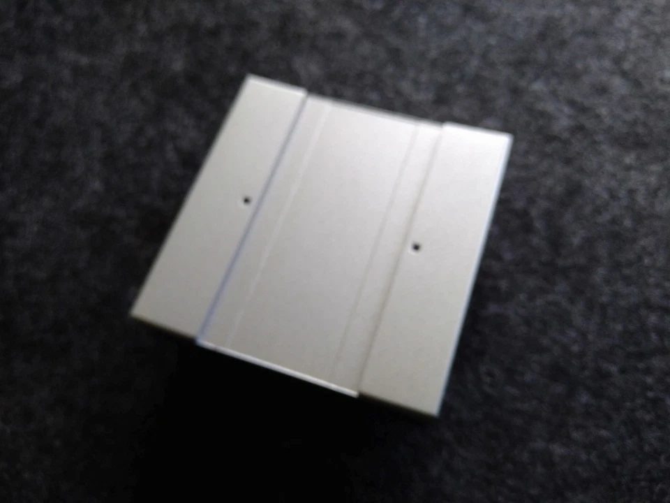 KNX BJ Busch-Jaeger 6125/02-83 1/2-fach Tastsensor Aluminium Kunststoff Bedienel - Bild 2 von 4