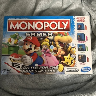 Monopoly Gamer Edition Board Game Nintendo Super Mario (read)