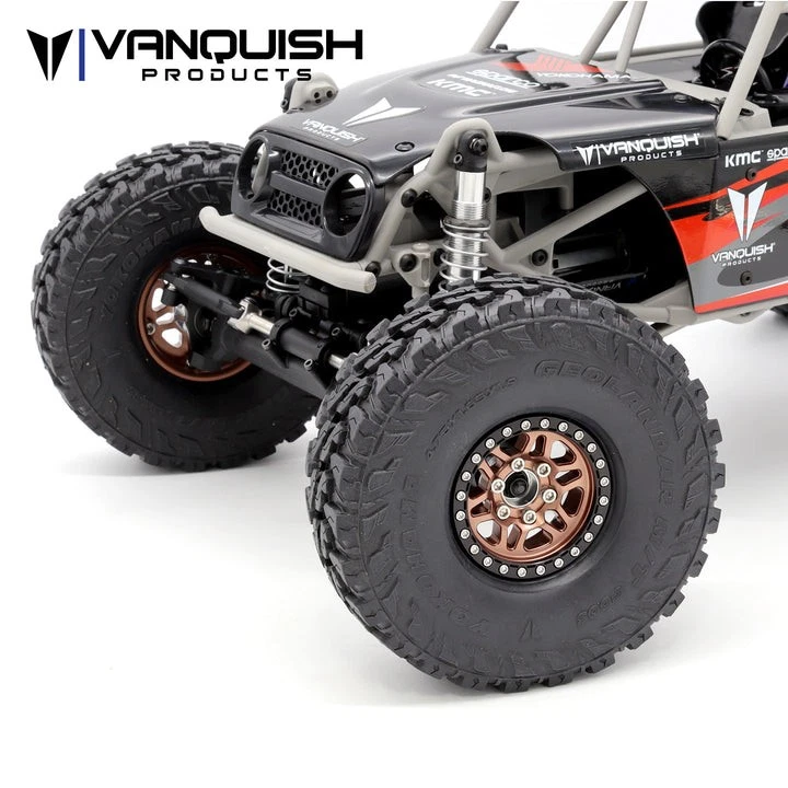 Vanquish VPS08196 1.9 Alum Battle Born Wheels Kilo Beadlock Wheels (2) Bronze - Image 2 of 2