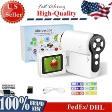 3 In 1 Handheld Microscope Telescope Camera W/ LED Light And 32G MMC Card