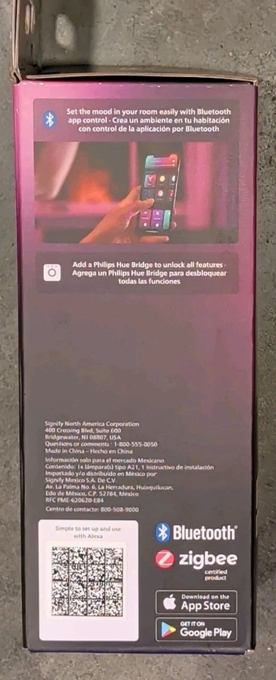 Philips Hue E26 100W LED Smart Bulb (562982) - Image 3 of 4