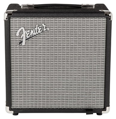 FENDER RUMBLE 15 E-BASS COMBO VERSTÄRKER 15W 3-BAND-EQ 8'' SPEAKER AMP KOPFHÖRER