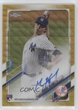 2021 Topps Chrome Rookie Gold Wave Refractor 43/50 Miguel Yajure #RA-MY Auto 2a9