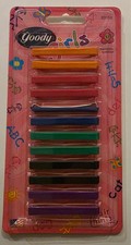 Goody Girls Barrettes Broches 12 Total Dark Colors 2" 2001