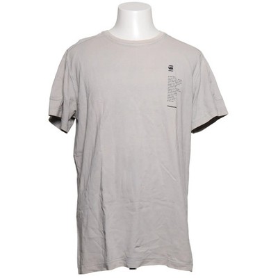 G-Star Raw, T-shirt, Größe: L, Grau, Bio-Baumwolle, Print, Herren #Mgr