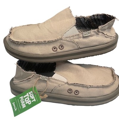 Sanuk Vagabond Soft Top Hemp Loafers Men display picture 3