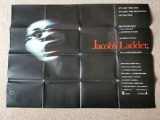 Jacobs Ladder UK Quad Poster 1990 Original Folded 40X30in 