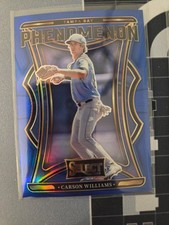 Carson Williams Phenomenon Blue 2025 Panini Select Baseball