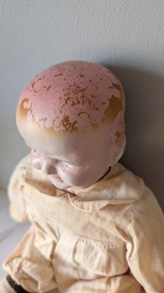 Boneca antiga de duas faces Ideal? Definitivamente não assombrado - Imagem 4 de 4