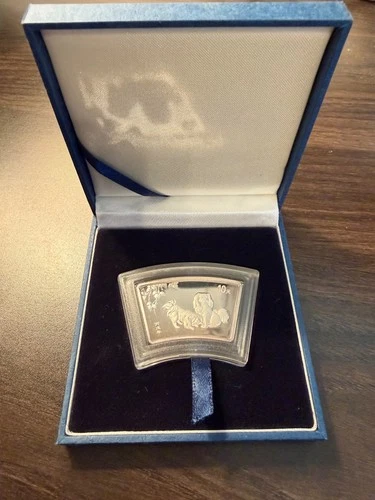 2006 Chinese Bing Xu Year Commemorative Silver Coin 10 Yuan Proof w/case & COA