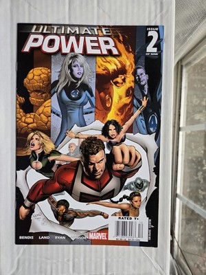 Ultimate Power #2 Newsstand 1:50 Rare 1,495 Copies Greg Land Cover Marvel 2007