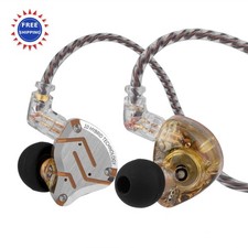 Linsoul KZ ZS10 Pro Hybrid IEM Earbuds 4BA 1DD 5 Driver Stainless Steel Monitor