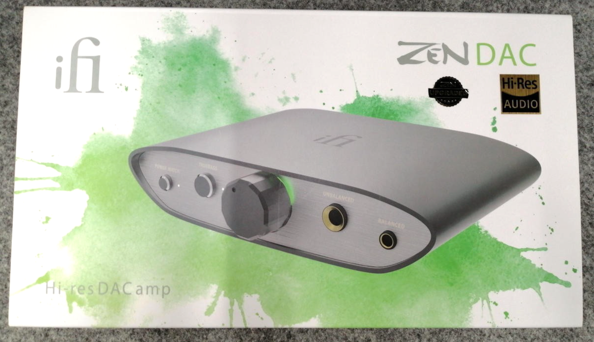 iFi Audio ZEN DAC V2 USB DAC Headphone Amplifier MQA DSD256