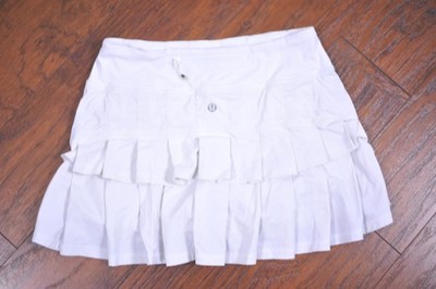 Lululemon Pace Setter Skirt White Women's 2