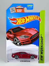 Hot Wheels Aston Martin DBS Red HW Workshop Then and Now 250/250 2015