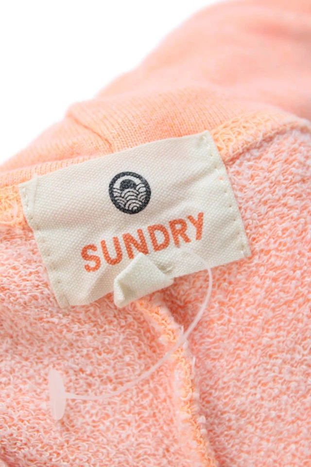 Pantalones deportivos recortados Sundry para mujer naranja con cordón corazón talla 0 Foto 4 de 4