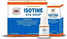 6 X Eye Drops Isotine BEST EYE DROPS FOR EYE Cataract Free Shipping