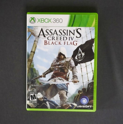 Assassin's Creed IV: Black Flag Xbox 360 w/ Manual - Tested, Works Great