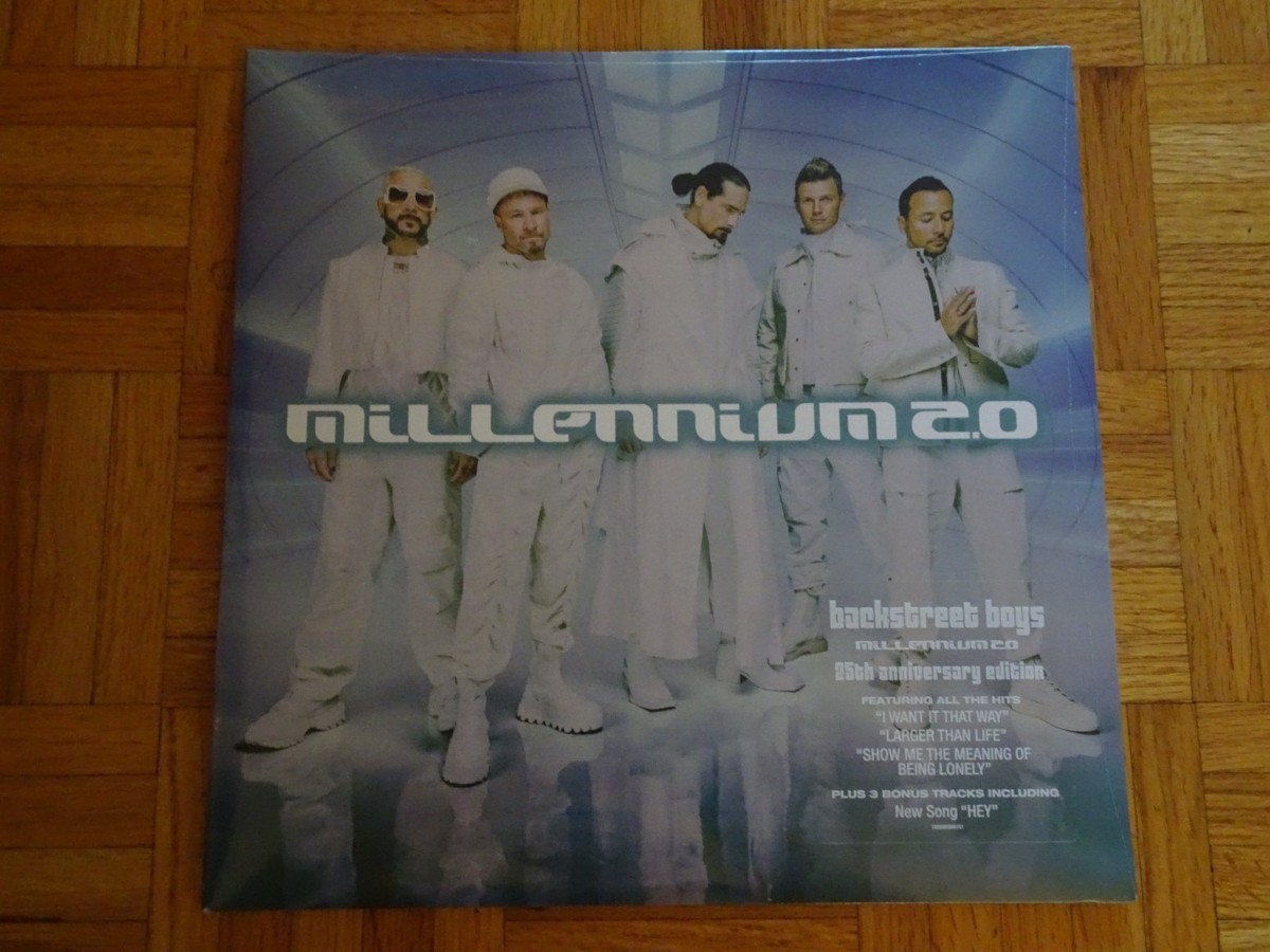 Authentic Backstreet Boys vinyl Millennium 2.0 Sphere Edition 25th