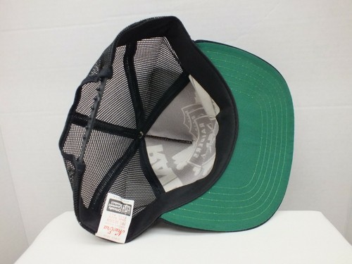VTG 80s 90s Raiders DEADSTOCK RARE VINTAGE TRUCKER MESH SNAPBACK Hat Cap NEW ERA - Picture 7 of 12