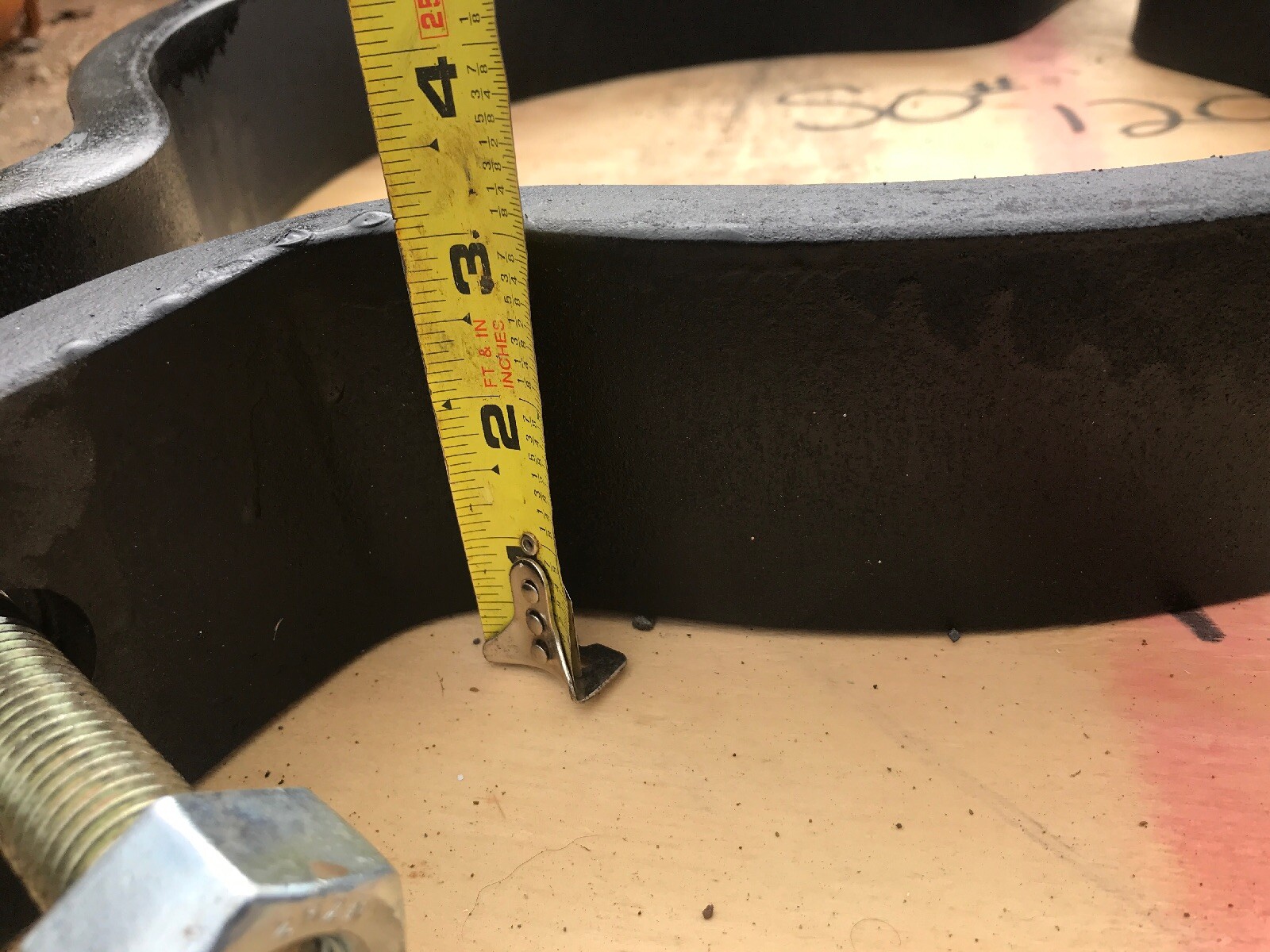 LOT OF THREE COMPLETE 14” PIPE FRICTION CLAMPS Fit 15.30” O.D. DUCTILE