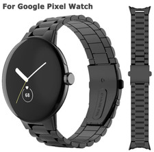 Stainless Steel Metal Watch Band Bracelet Strap Wristband For Google Pixel Watch