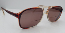 Vintage Boulevard Boutique 1060 Brown Pilot Sunglasses Hong Kong FRAMES ONLY