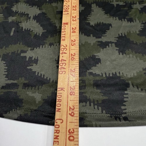 UNDER ARMOUR Shirt Mens Large Green Camo Tech Tee Workout Moisture Wicking Gym - Picture 7 of 7