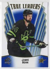 2021-22 SP Authentic True Leaders Blue #TL-13 Jamie Benn Dallas Stars