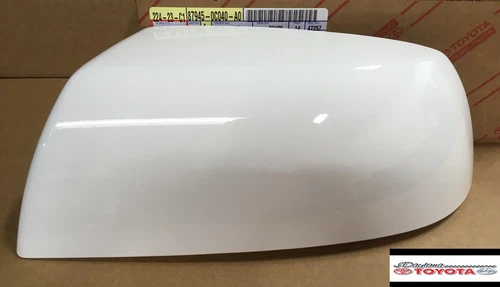 OEM TOYOTA TUNDRA DRIVER SIDE MIRROR COVER  87945-0C040-A0 WHITE 2014-2021